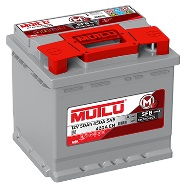 12 VOLT 50 AMPER MUTLU AKÜ